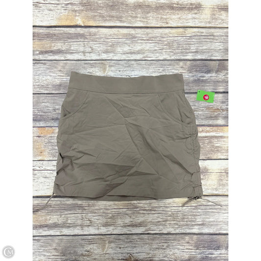 Athletic Skort By Columbia In Tan, Size: S