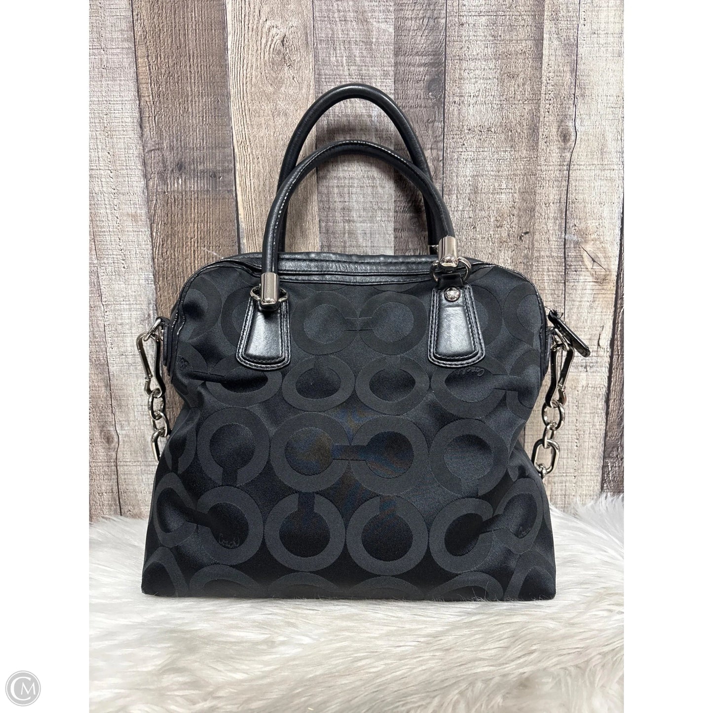 Handbag Designer By Coach, Size: Large