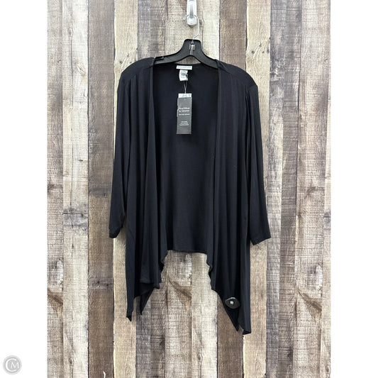 Cardigan By Catherines In Black, Size: Xl