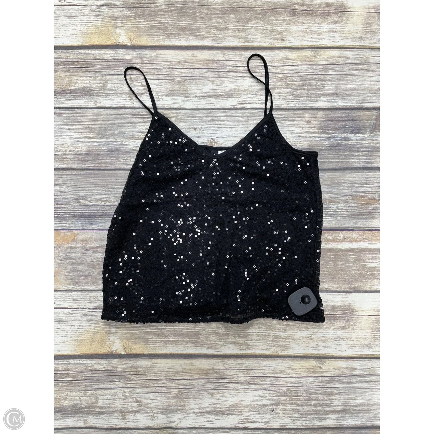 Top Sleeveless By Divided In Black, Size: Xs