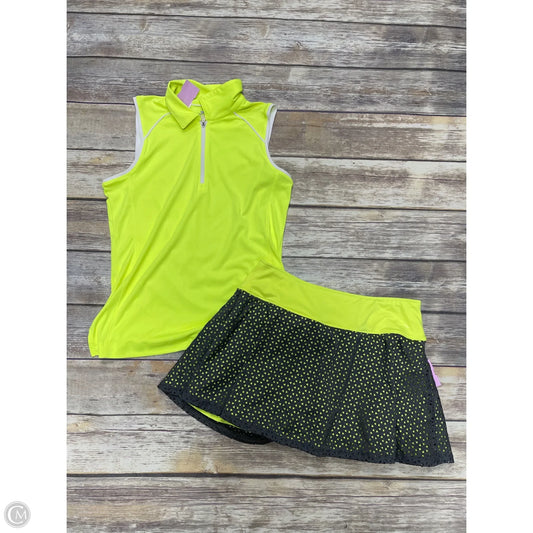 Athletic Shorts 2pc By Slazenger In Yellow, Size: S