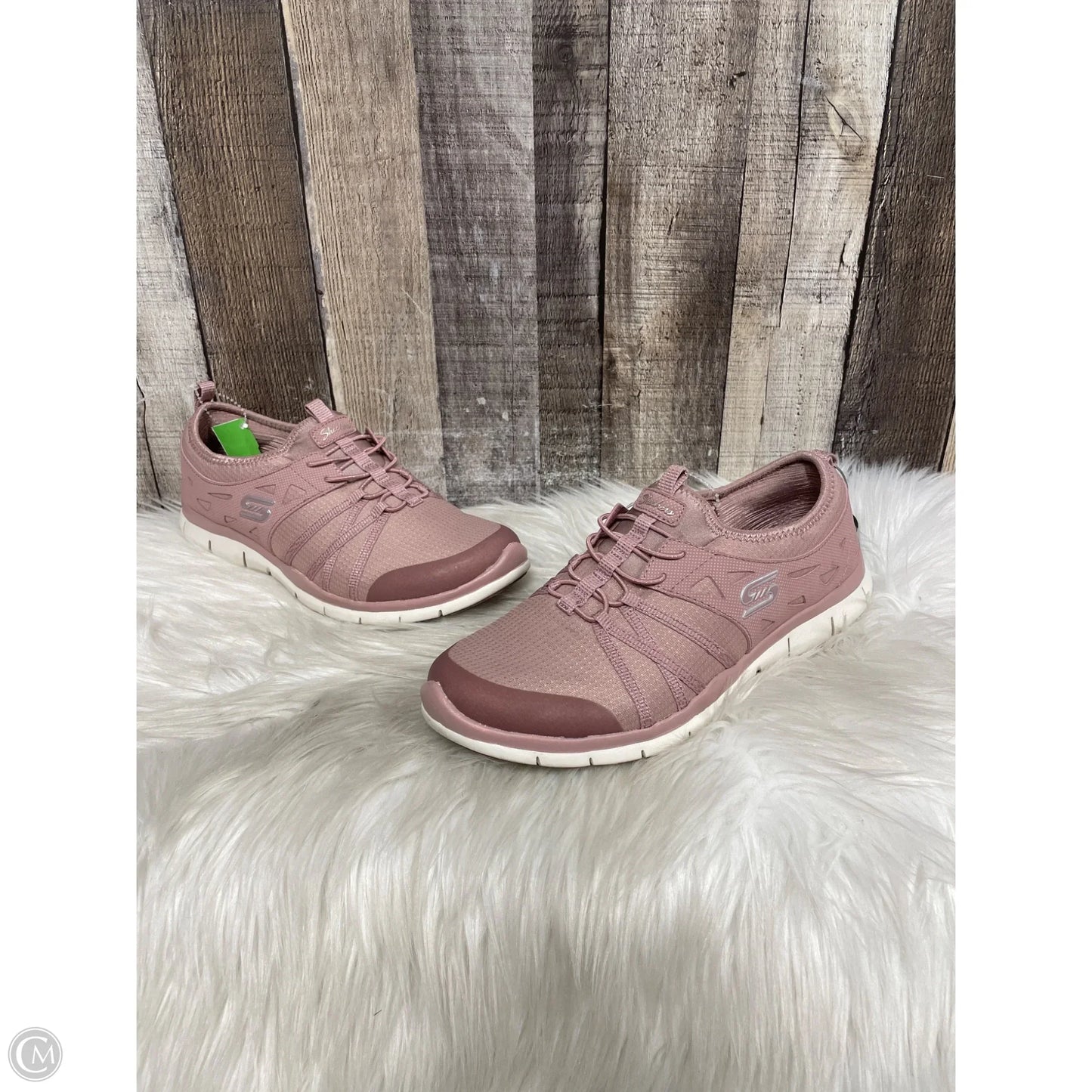 Shoes Sneakers By Skechers In Mauve, Size: 9