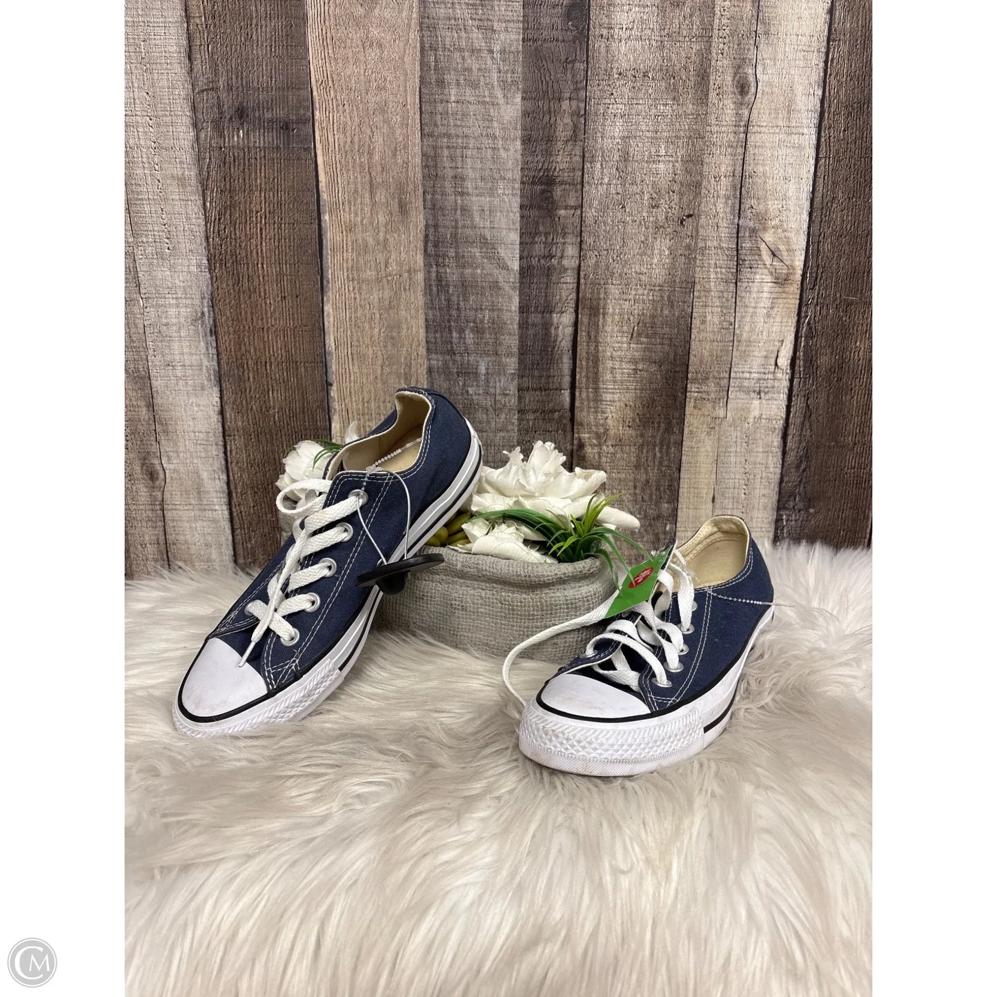 Shoes Sneakers By Converse In Blue, Size: 6