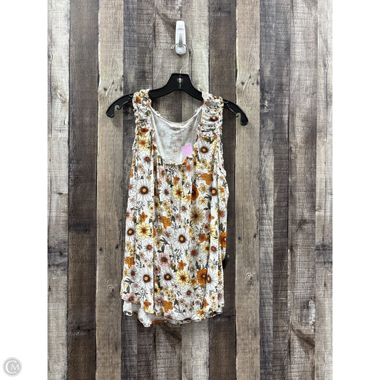 Top Sleeveless By Maurices In Multi-colored, Size: Xxl