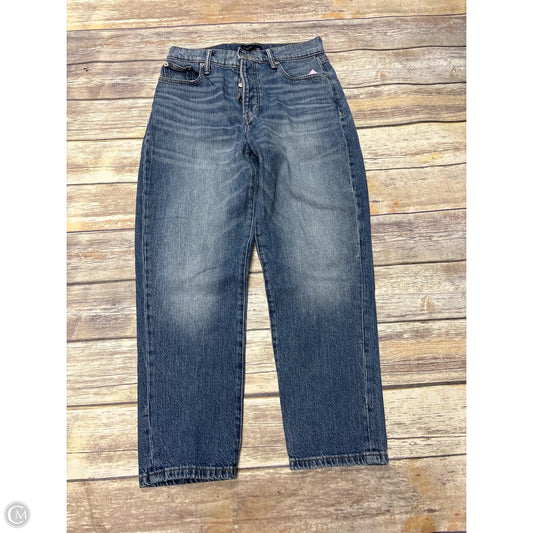 Jeans Straight By Lucky Brand In Blue Denim, Size: 6