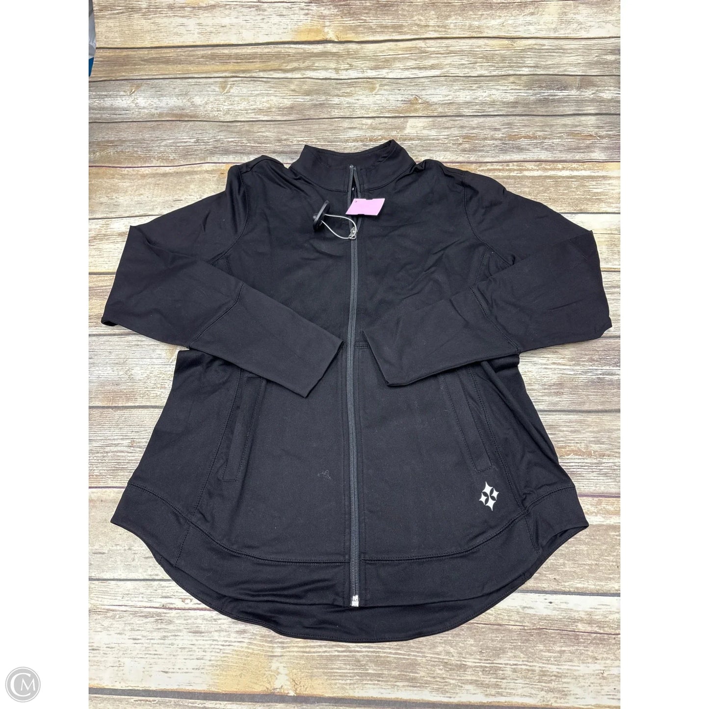 Athletic Jacket By Jofit In Black, Size: L