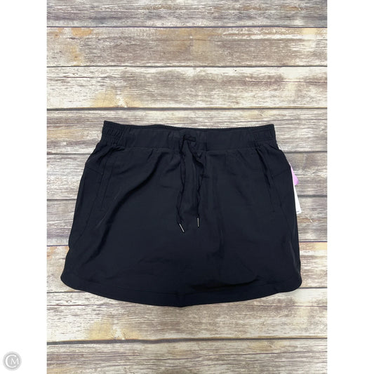 Athletic Skort By Rbx In Black, Size: L
