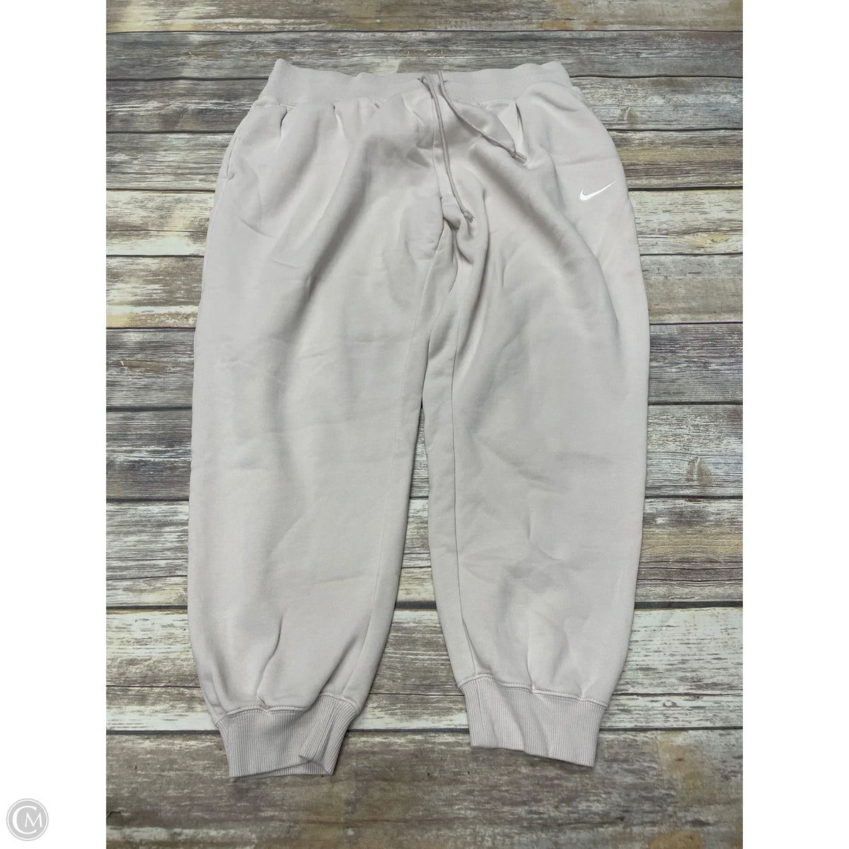 Athletic Pants By Nike In Beige, Size: 1x
