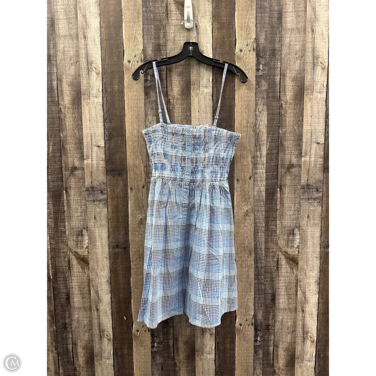 Dress Casual Short By Topshop In Checkered Pattern, Size: M
