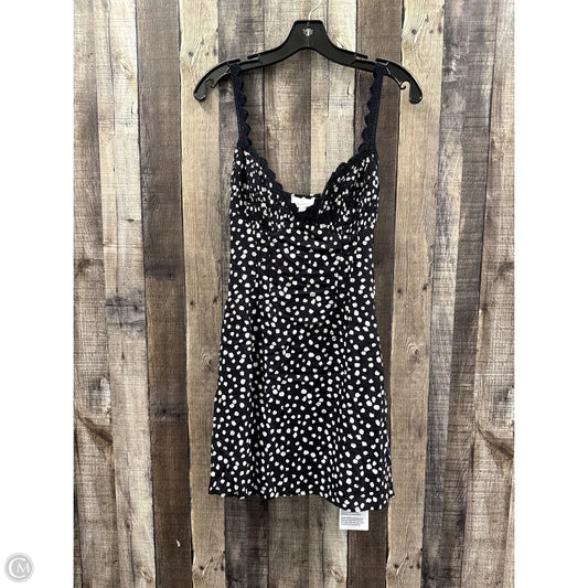 Dress Casual Short By Topshop In Black & White, Size: S