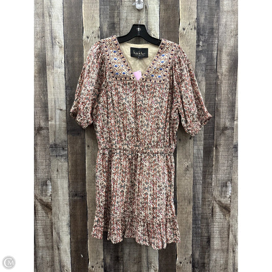 Dress Casual Midi By Nicole By Nicole Miller In Multi-colored, Size: 12