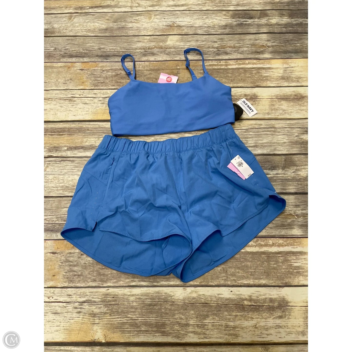 Athletic Shorts 2pc By Old Navy In Blue, Size: M