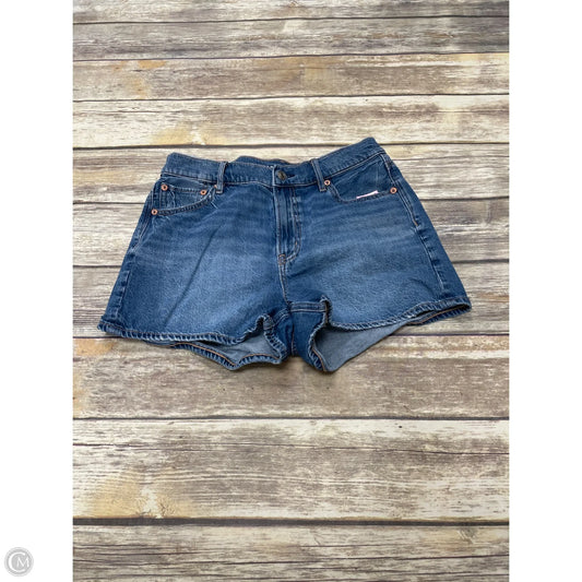 Shorts By American Eagle In Blue Denim, Size: 4