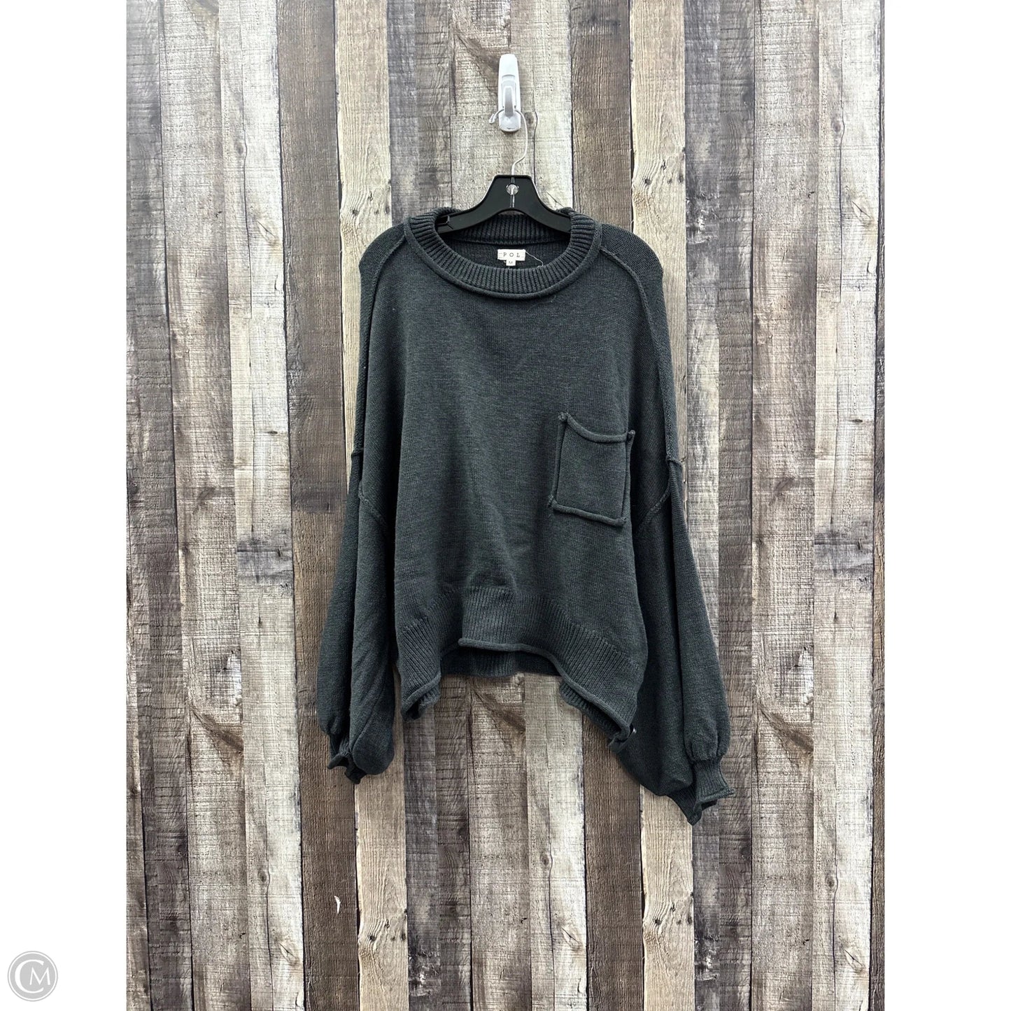 Sweater By Pol In Grey, Size: M