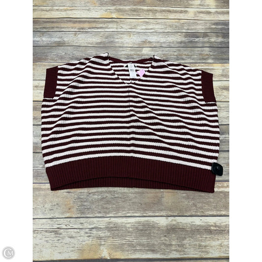 Sweater By Loft In Striped Pattern, Size: S