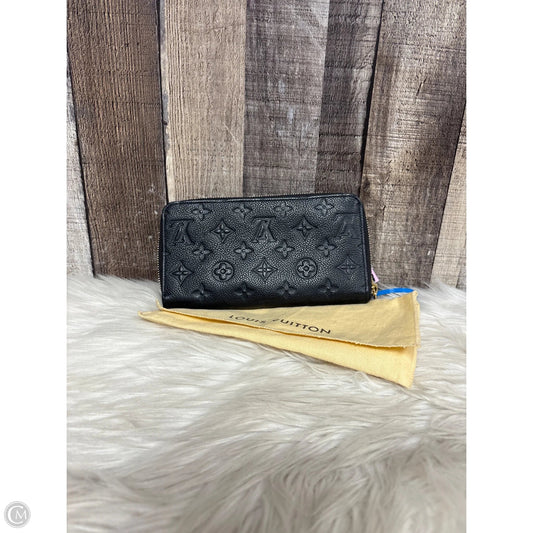 Wallet Luxury Designer By Louis Vuitton, Size: Large