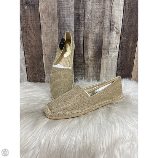 Shoes Flats By Michael Kors In Gold, Size: 11