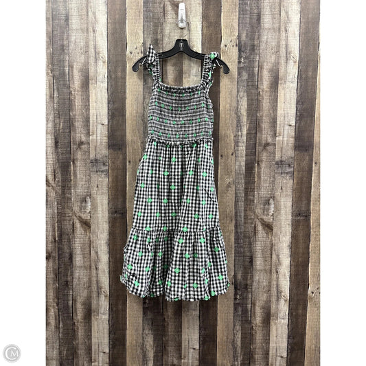 Dress Designer By Kate Spade In Checkered Pattern, Size: Xs