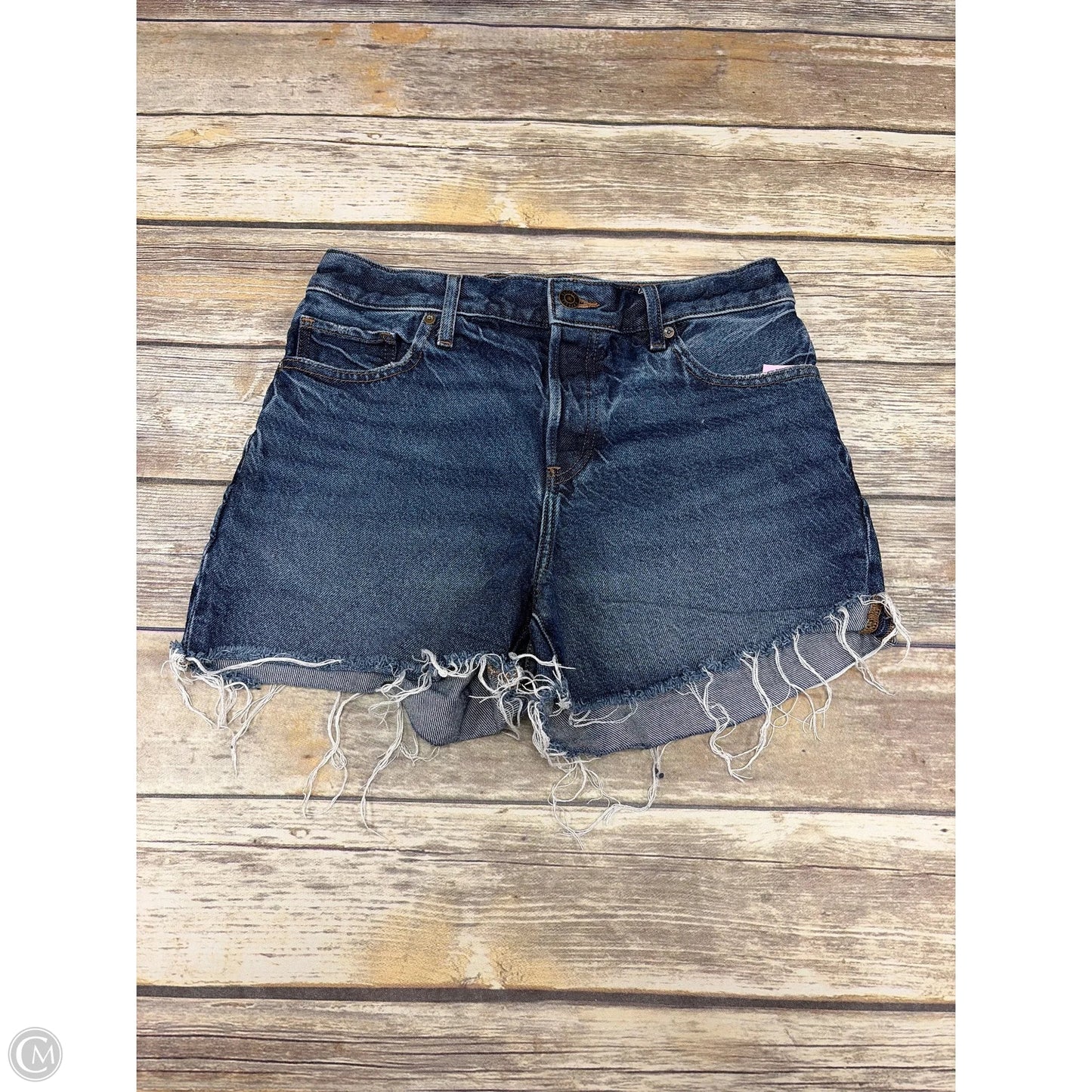 Shorts By Express In Blue Denim, Size: 4