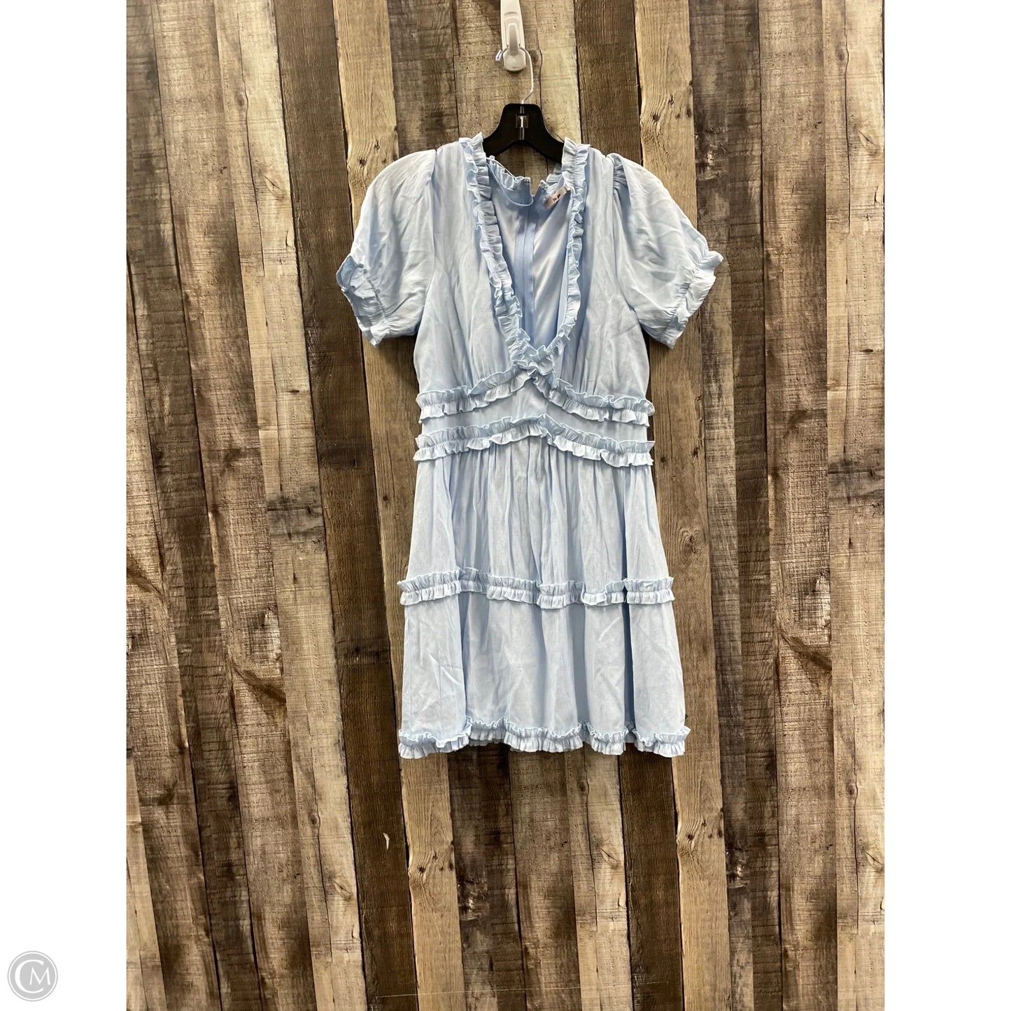 Dress Casual Short By Mi Ami In Blue, Size: L