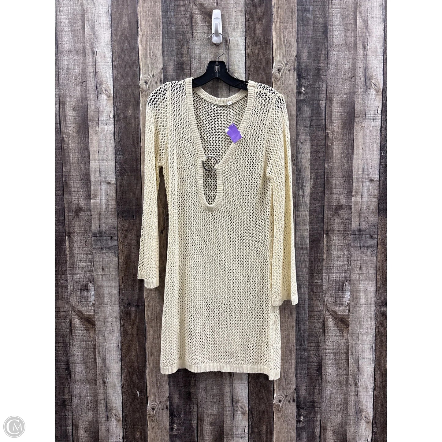 Swimwear Cover-up By Cmf In Beige, Size: S