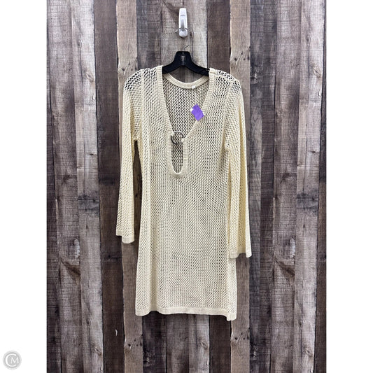 Swimwear Cover-up By Cmf In Beige, Size: S