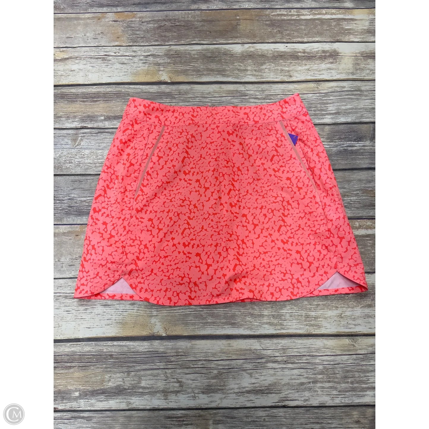 Athletic Skort By Vineyard Vines In Orange, Size: M
