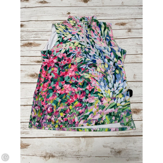Athletic Tank Top By Cme In Multi-colored, Size: Xxl