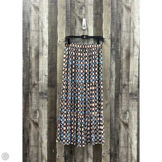 Skirt Maxi By Loft In Multi-colored, Size: S