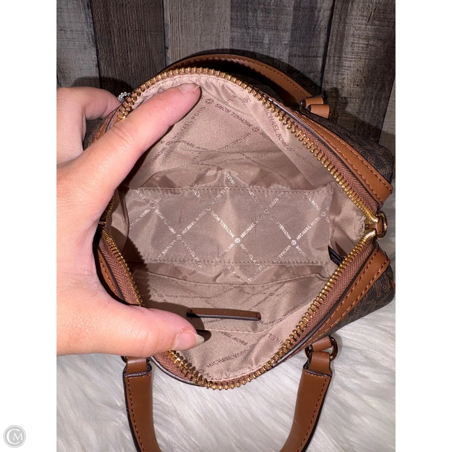 Tote Designer By Michael Kors, Size: Small
