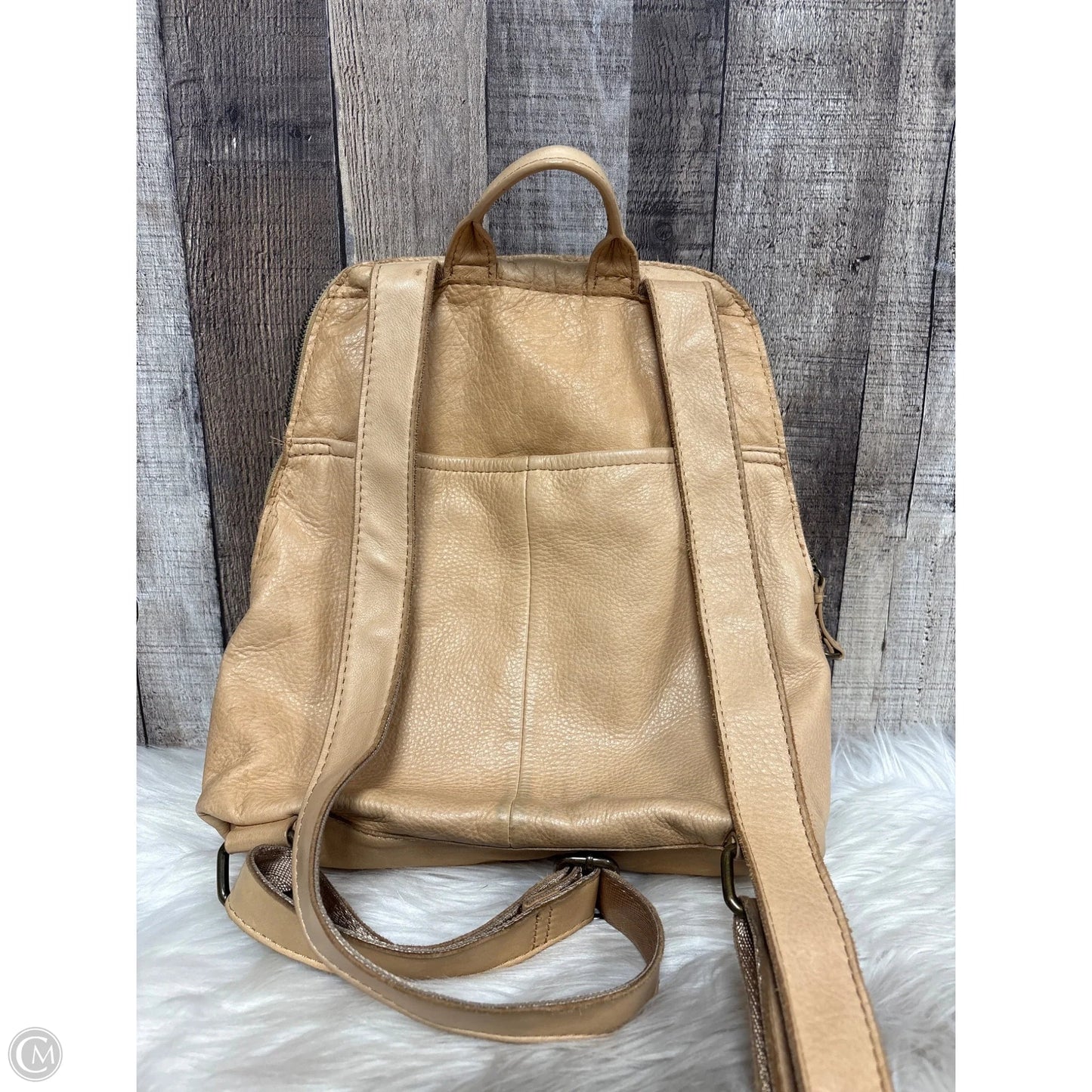 Backpack Leather By American, Size: Medium