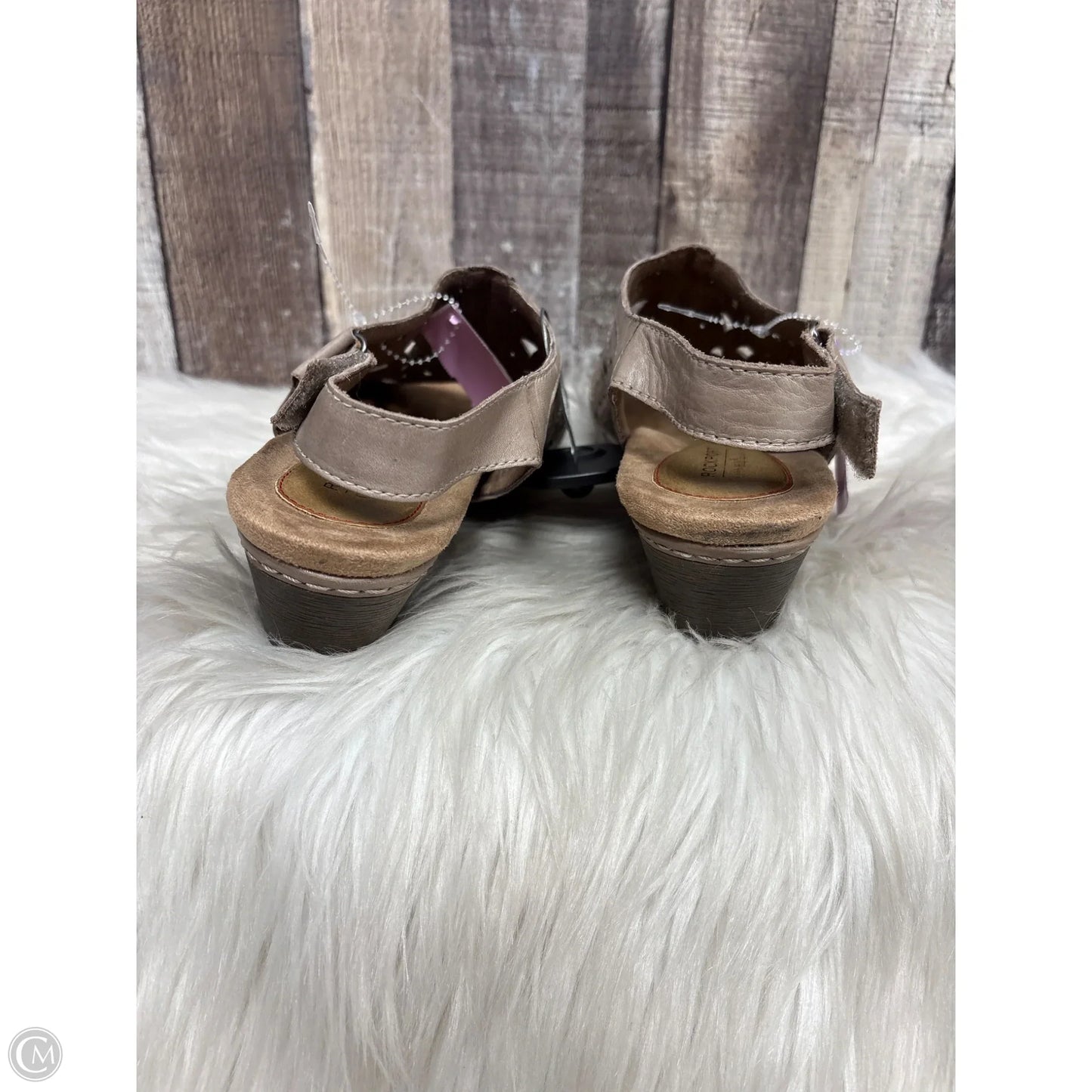 Sandals Heels Block By Rockport In Black, Size: 10