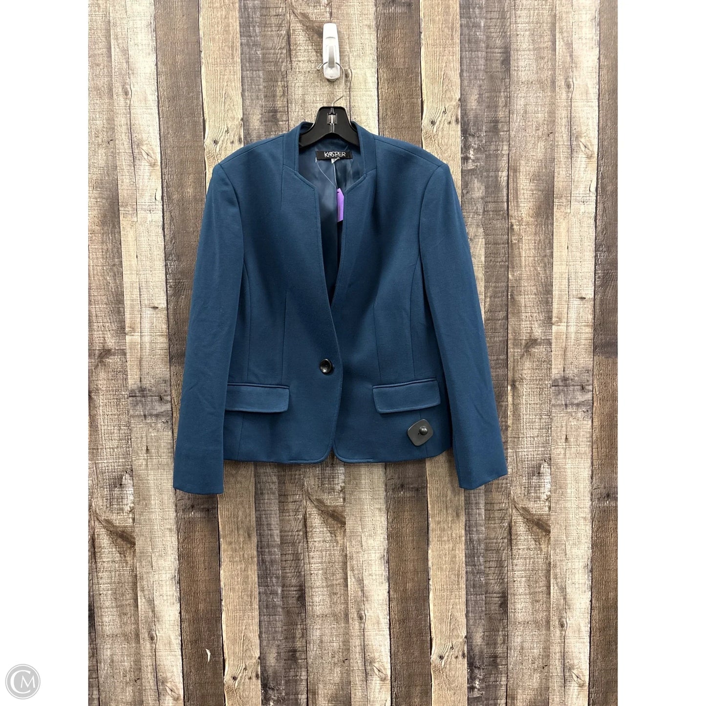 Blazer By Kasper In Blue, Size: Lp