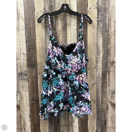 Top Sleeveless By Torrid In Multi-colored, Size: 3x
