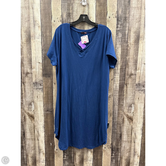 Dress Casual Short By Cme In Blue, Size: 3x