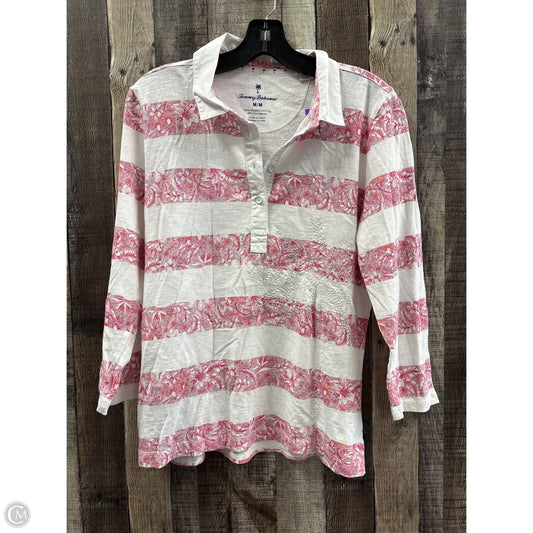 Top Long Sleeve By Tommy Bahama In Multi-colored, Size: M
