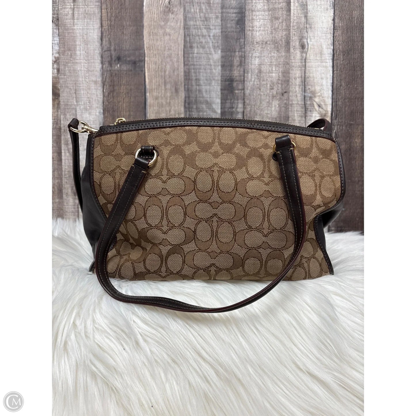 Handbag Designer By Coach, Size: Medium