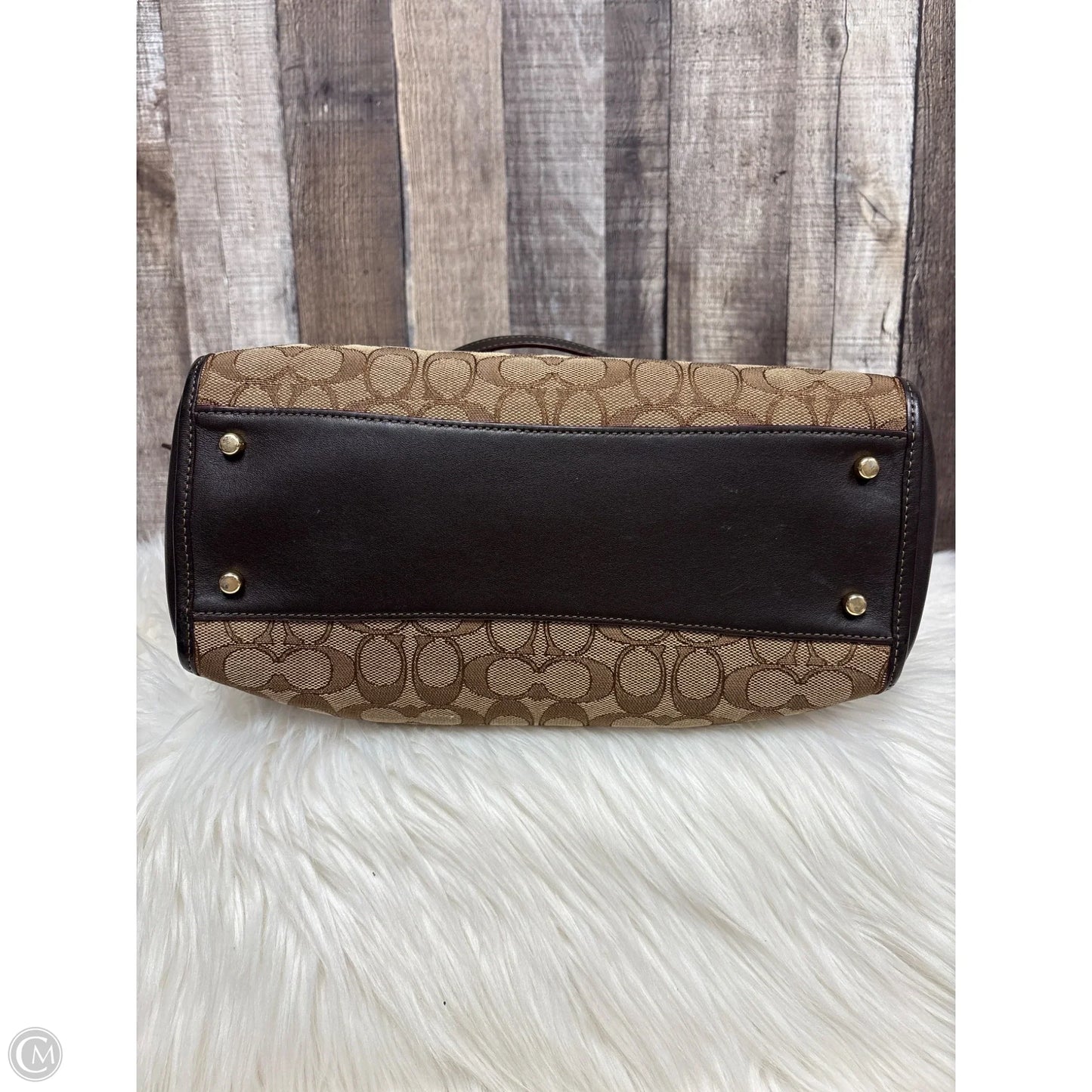 Handbag Designer By Coach, Size: Medium