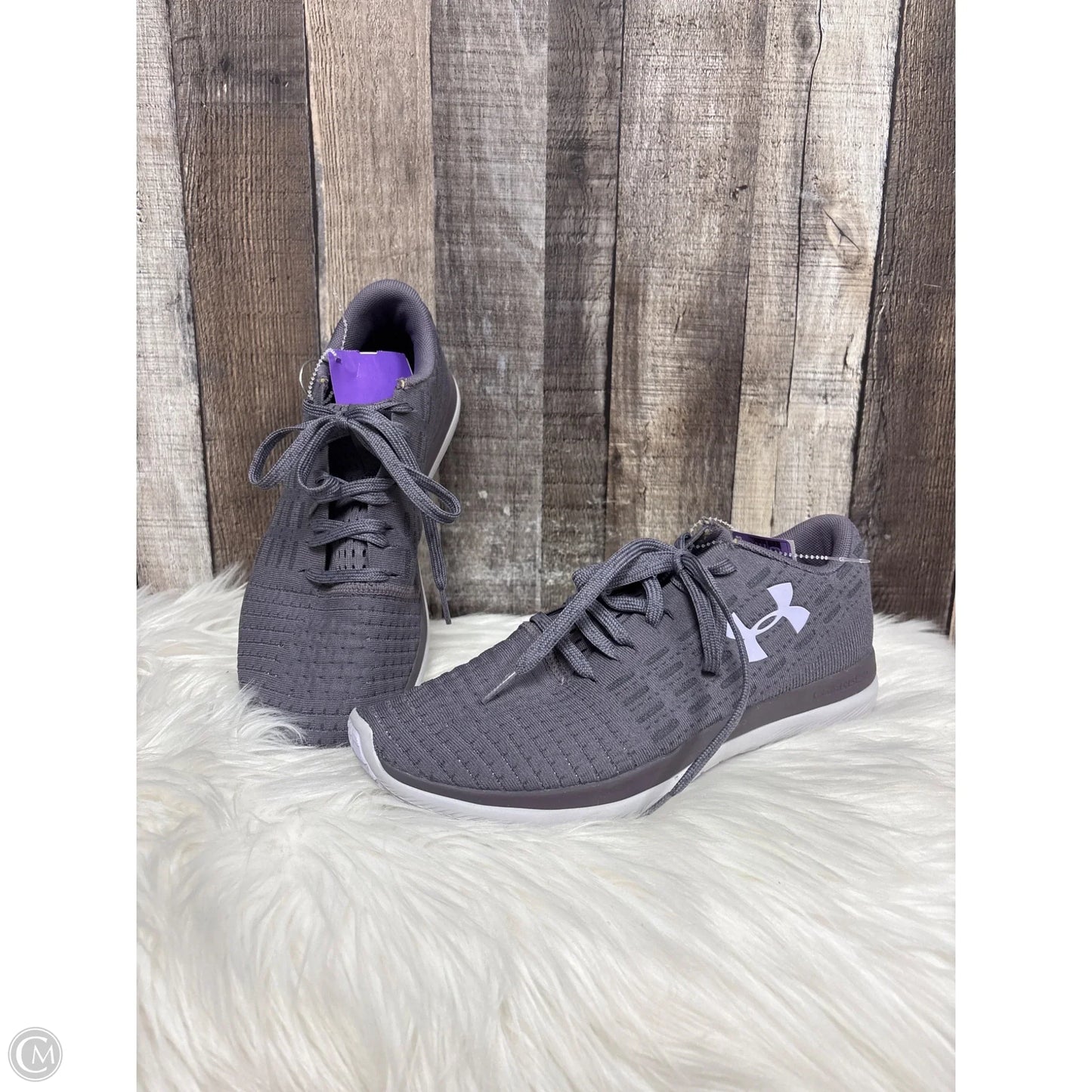 Shoes Athletic By Under Armour In Grey, Size: 9.5