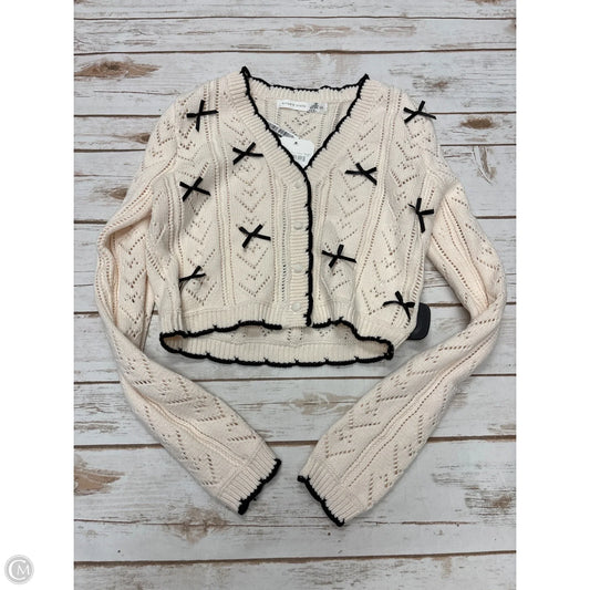 Sweater Cardigan By Altard State In Cream, Size: Xxs