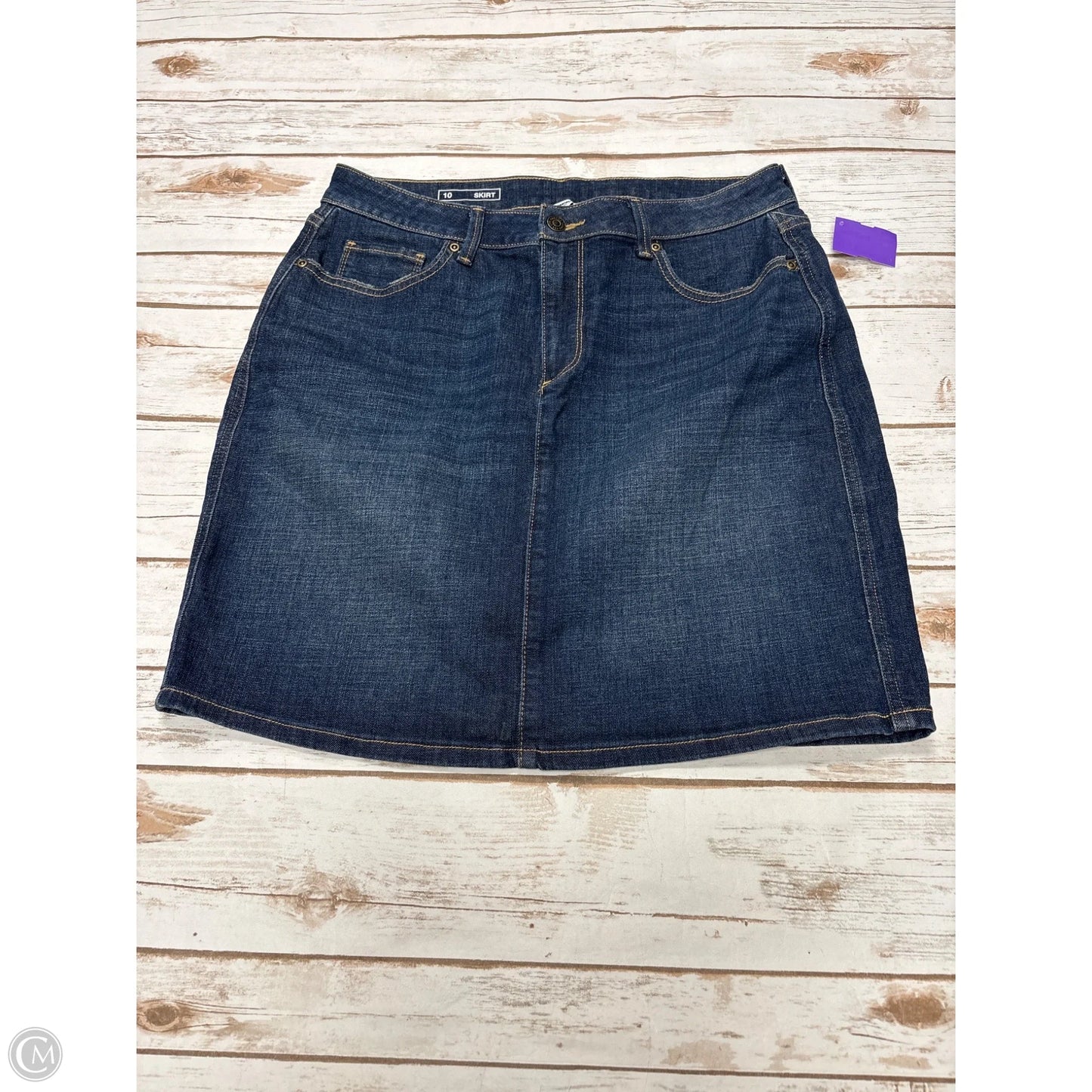 Skirt Mini & Short By Sonoma In Blue Denim, Size: 10