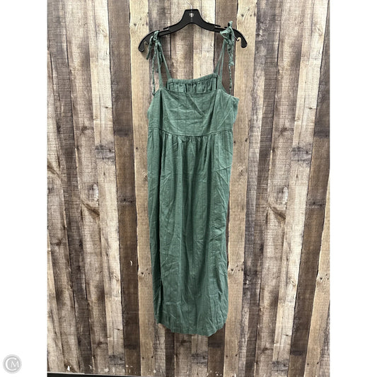 Dress Casual Maxi By Old Navy In Green, Size: L