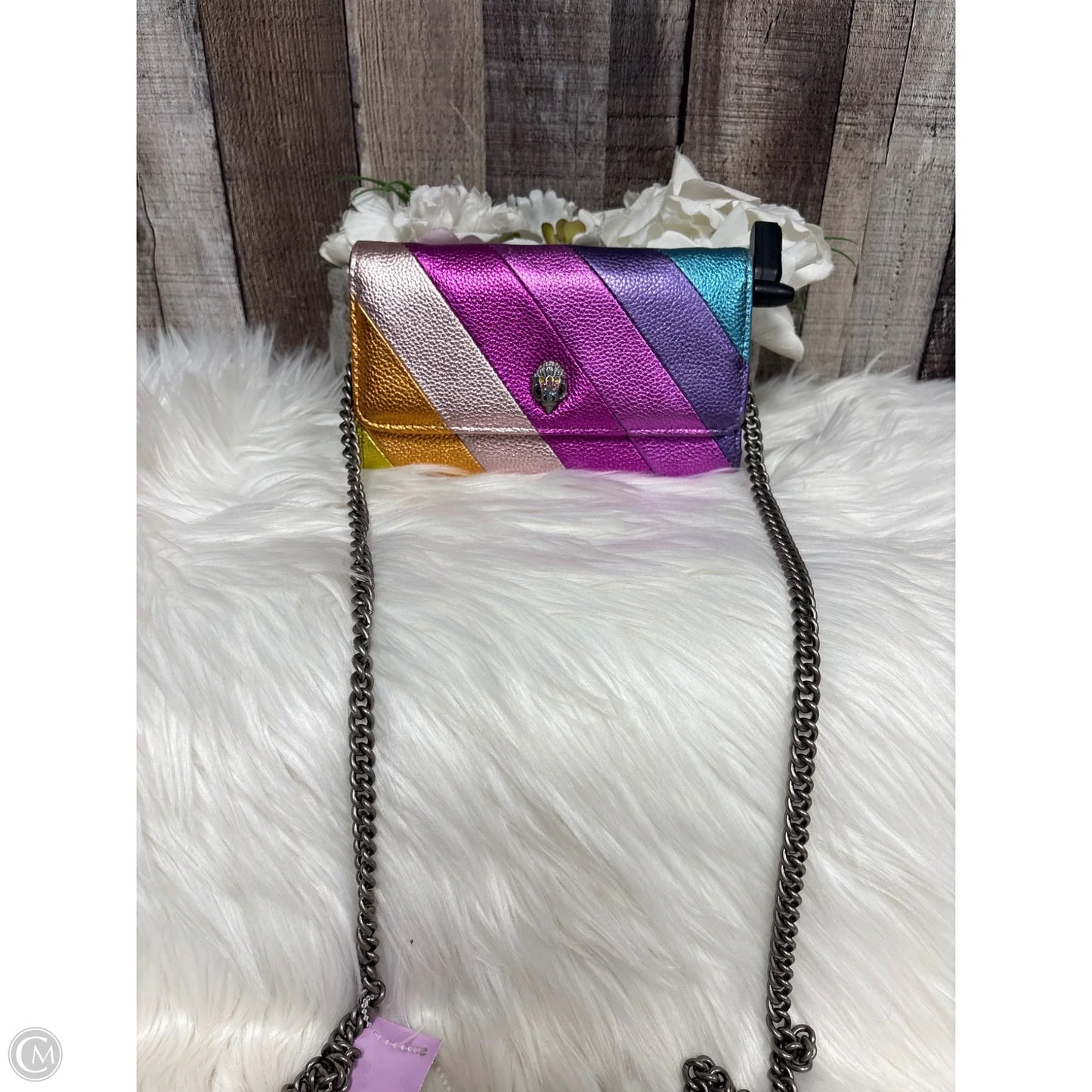 Crossbody Leather By Kurt Geiger London, Size: Small