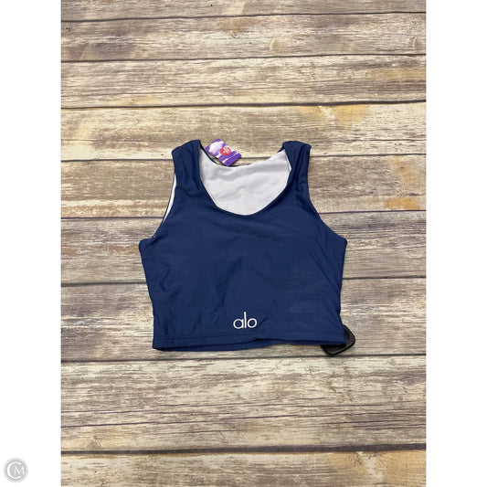 Athletic Tank Top By Alo In Blue, Size: Xs