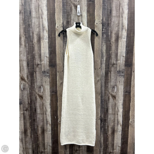 Dress Sweater By Future Collective In Ivory, Size: S