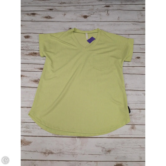 Top Short Sleeve By Mts In Orange, Size: M