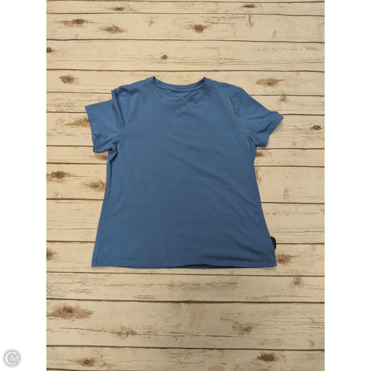 Top Short Sleeve By A New Day In Blue, Size: M