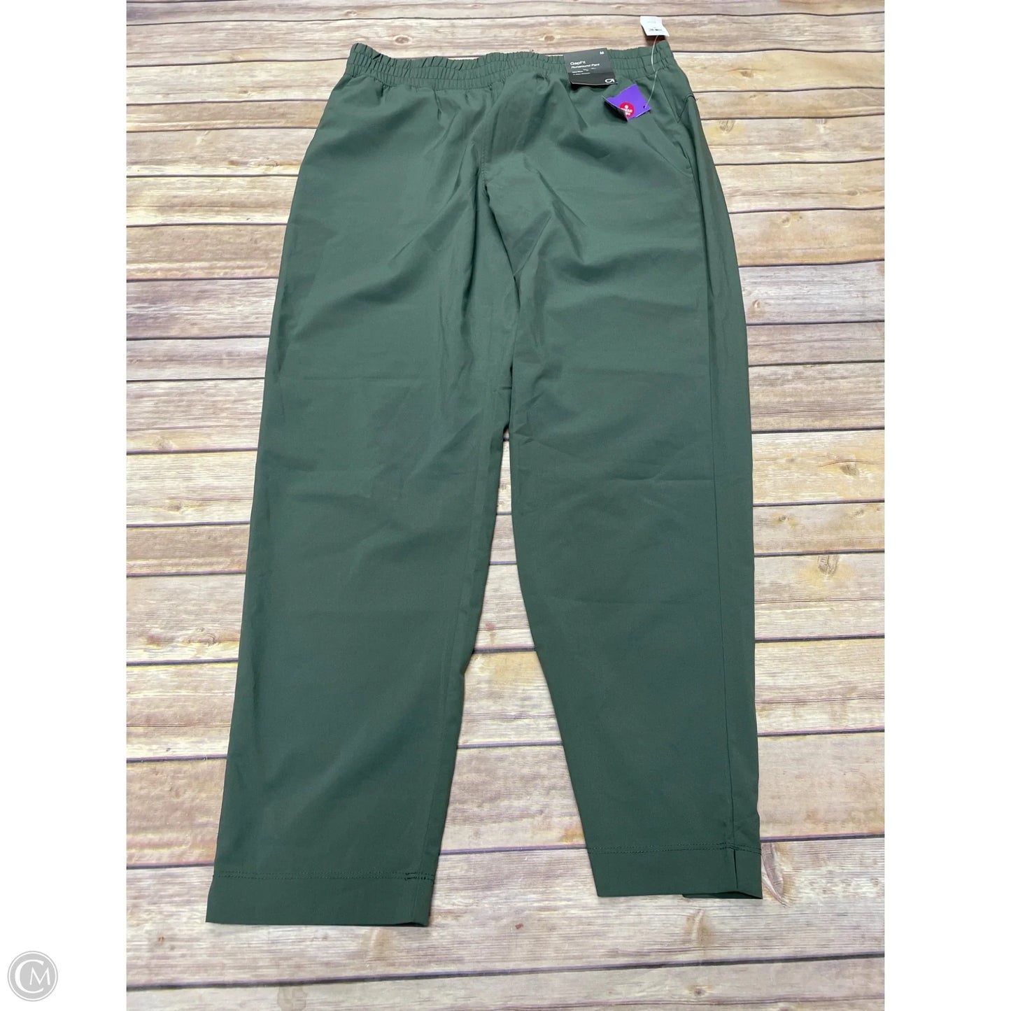 Athletic Pants By Gapfit In Green, Size: M