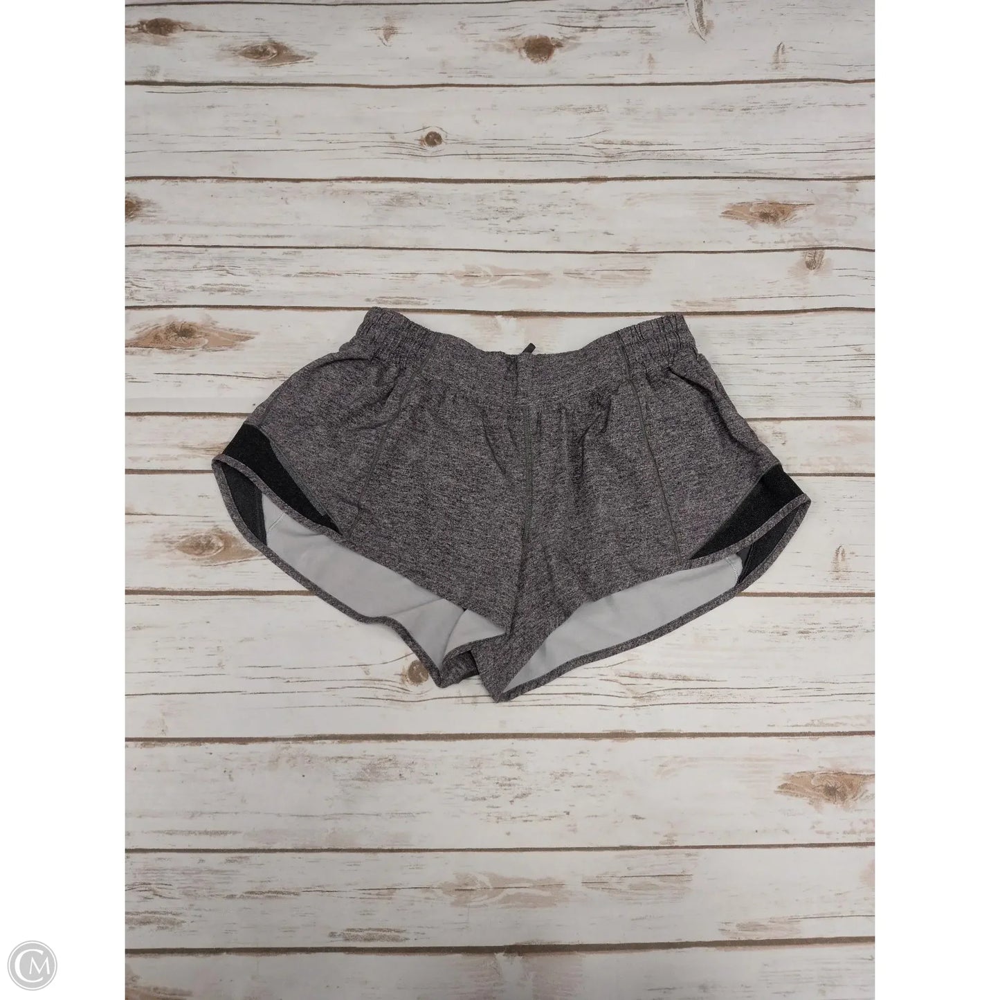 Athletic Shorts By Lululemon In Grey, Size: 10