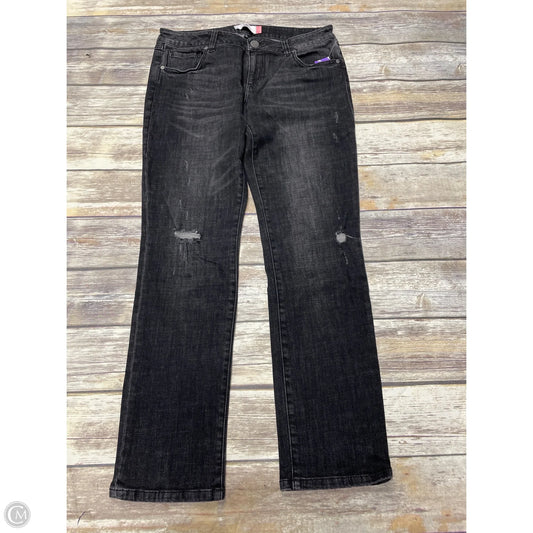 Jeans Boyfriend By Cabi In Black Denim, Size: 8